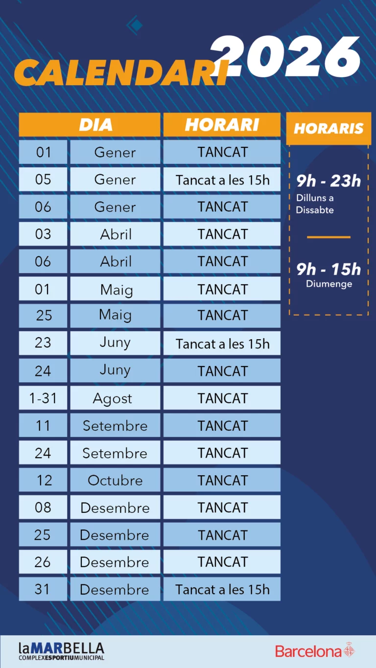 Calendari 2026